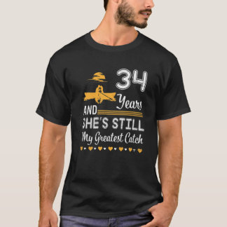 T-shirt Femme de mari Fisher 34 ans