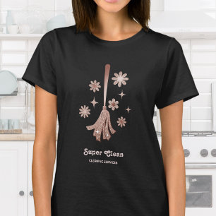 T-shirt Femme de ménage nettoyage de maison Services de ne