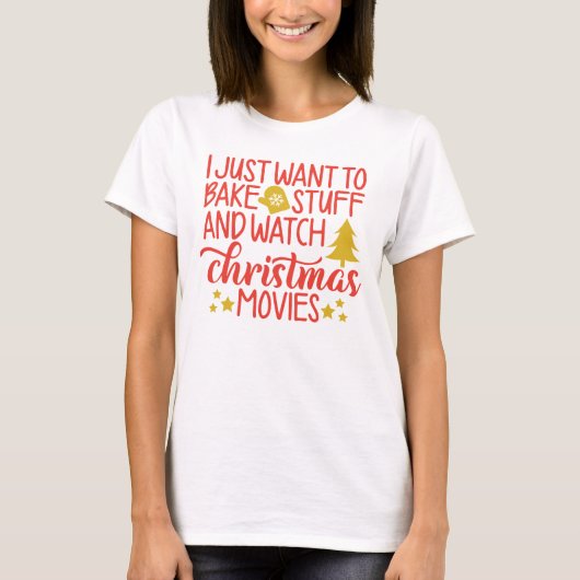T-shirt femme de Noël (Devant)