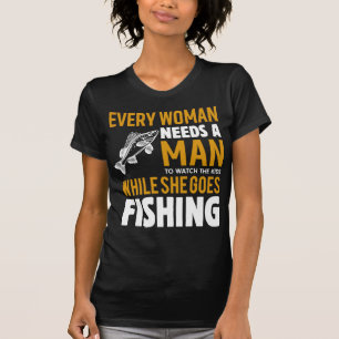 T-shirt Femme de pêche amusante - Amateurs de pêche