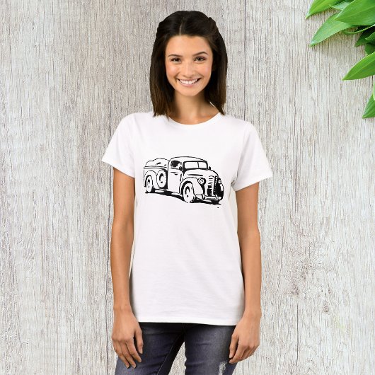 T-shirt femme de ramassage agricole