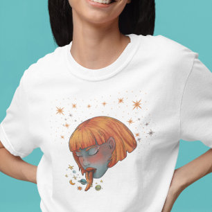 T-shirt Femme de serpent de déesse céleste