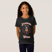 T-Shirt Femme de Steampunk (Devant entier)