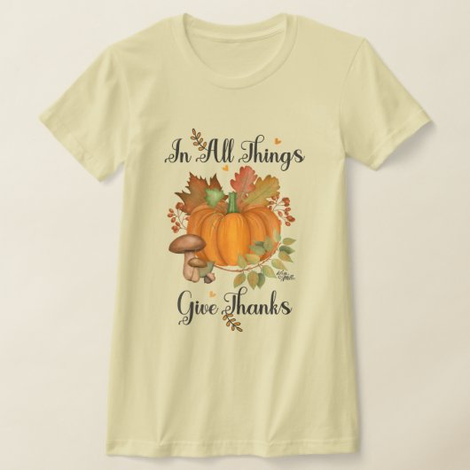 T-shirt femme de Thanksgiving (Poser)