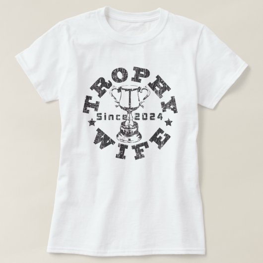 T-shirt Femme de trophée depuis 2024 (Design devant)