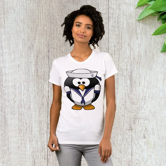 T-Shirt Femme de voile de pingouin
