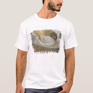 T-shirt Femme d'Edgar Degas à son Bath, épongeant sa