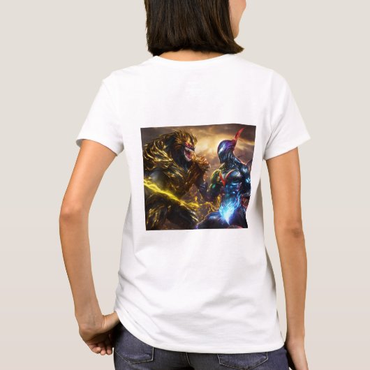 T-shirt femme design (Dos)