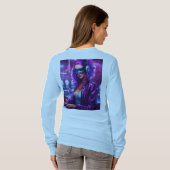 T-shirt femme design spécial (Dos entier)