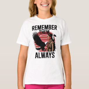 T-shirt Femme d'esprit autochtone et Raven Silhouette
