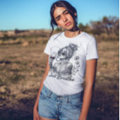 T-shirt Femme détendue avec le vin Respire la Sublimation