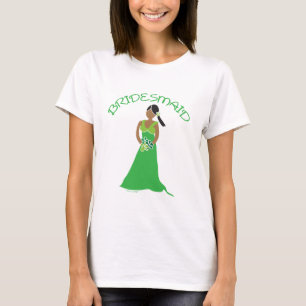 T-shirt Femme d'information ethnique en Chemise de mariage