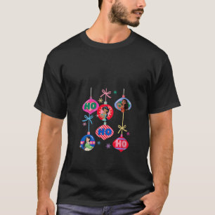 T-shirt Femme Disney Princesse Noël Ho Ho Ho Mulan Ja