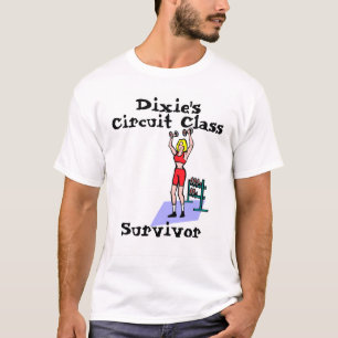 T-shirt femme, Dixie, classe de circuit, survivant