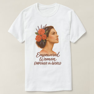 T-shirt Femme dotée de fleurs