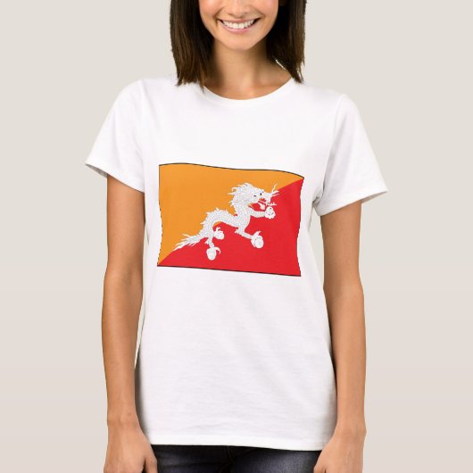 T-Shirt Femme Dragon Chinois (Devant)