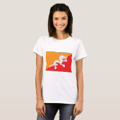 T-Shirt Femme Dragon Chinois (Devant entier)