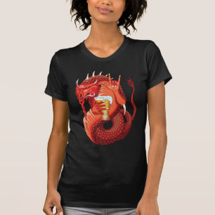 T-shirt Femme Drinking Dragon