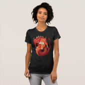 T-shirt Femme Drinking Dragon (Devant entier)