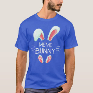 T-shirt Femme Drôle Costume de Pâques Matching mème mignon