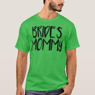 T-Shirt femme drôle disant Maman de la mariée