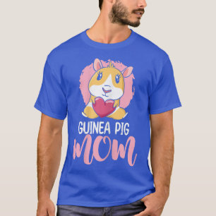 T-shirt Femme Drôle Guinée Pig Lover Graphisme pour les fe