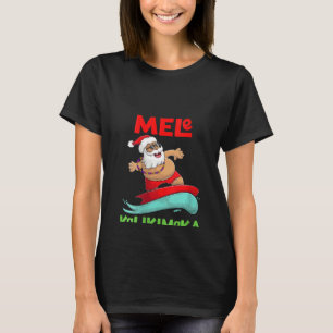 T-shirt Femme Drôle Mele Kalikimaka Noël Hommes Vêtements