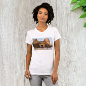 T-shirt femme du château de Rome