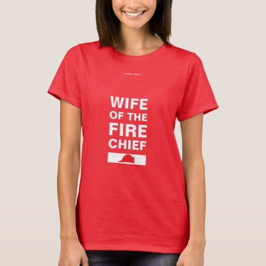 T-SHIRT FEMME DU CHEF DU FEU (Devant)
