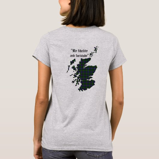 T-shirt Femme du clan Farquharson (Dos)