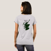 T-shirt Femme du clan Kincaid (Dos entier)