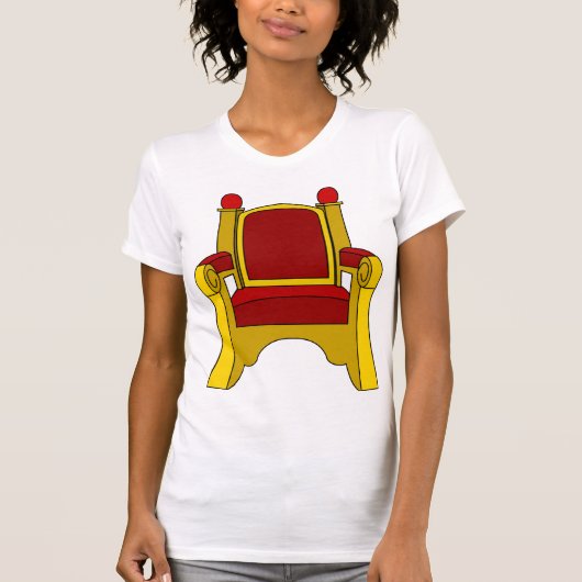 T-shirt femme du trône (Devant)