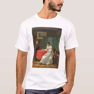 T-shirt Femme écrivant une lettre