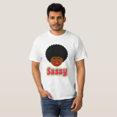 T-shirt Femme effrontée chic (Devant entier)