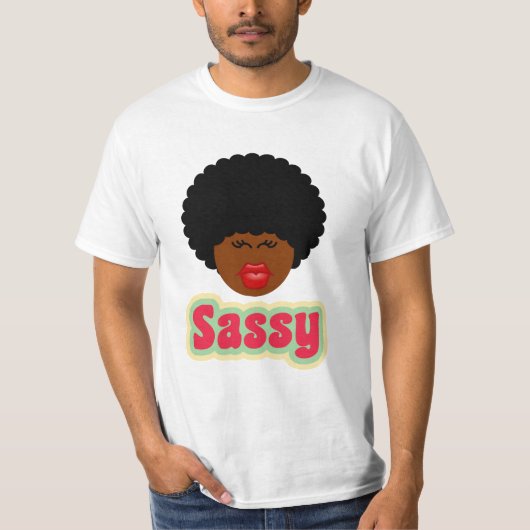 T-shirt Femme effrontée chic (Devant)