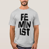 T-shirt Femme égale imitation de fille féminine féministe (Devant)