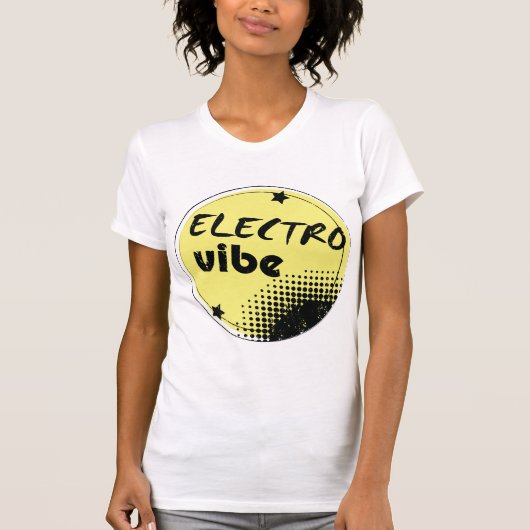 T-shirt femme électro Vibe (Devant)