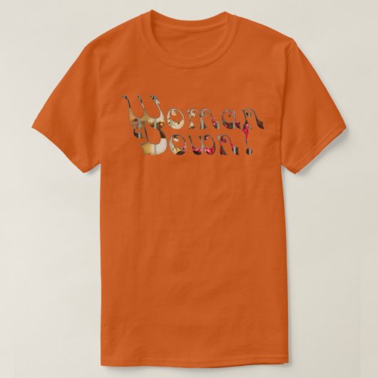 T-shirt Femme en bas (Design devant)