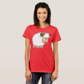 T-shirt Femme en bélier très confiant (Devant entier)