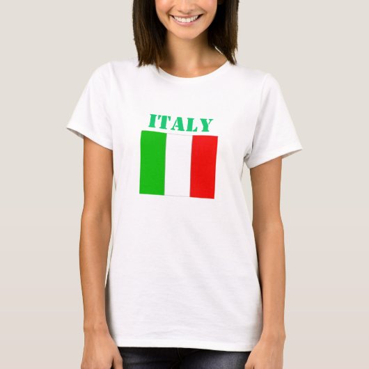 T-shirt femme en Italie (Devant)