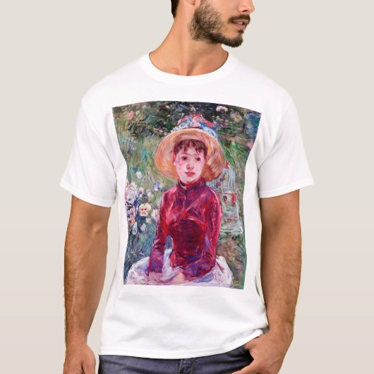 T-shirt Femme en rouge, Berthe Morisot (Devant)