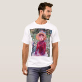 T-shirt Femme en rouge, Berthe Morisot (Devant entier)
