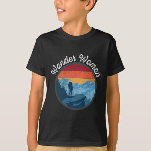 T-shirt Femme en vadrouille Retro Sunset - Escalade Randon