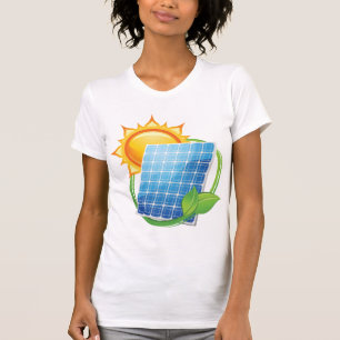 T-shirt Femme Énergie Solaire