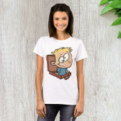 T-shirt Femme Enfant En Suitecase