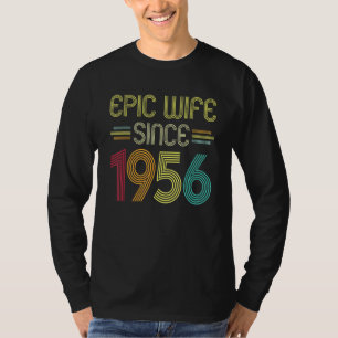 T-shirt Femme épopée depuis 1956 Son 66e anniversaire de M