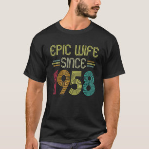 T-shirt Femme épopée depuis 1958 Son 64e anniversaire de M