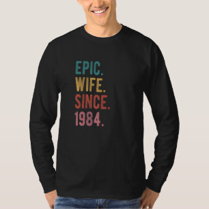 T-shirt Femme épopée depuis 1984 38ème anniversaire de Mar