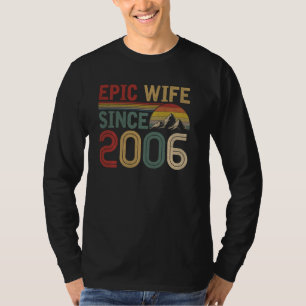 T-shirt Femme épopée depuis 2006 mignon 16ème anniversaire