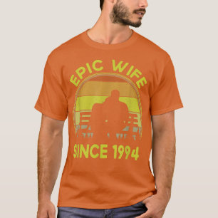 T-shirt Femme épopée femme depuis 1994 28ème Mariage Anniv